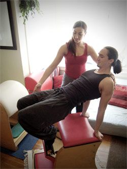 Tabletop on the Wunda Chair in the Holliston, Massachusetts studio
